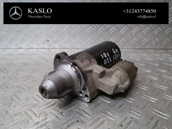 Startmotor van een Mercedes-Benz S (W221) 3.0 S-320 CDI 24V 2007