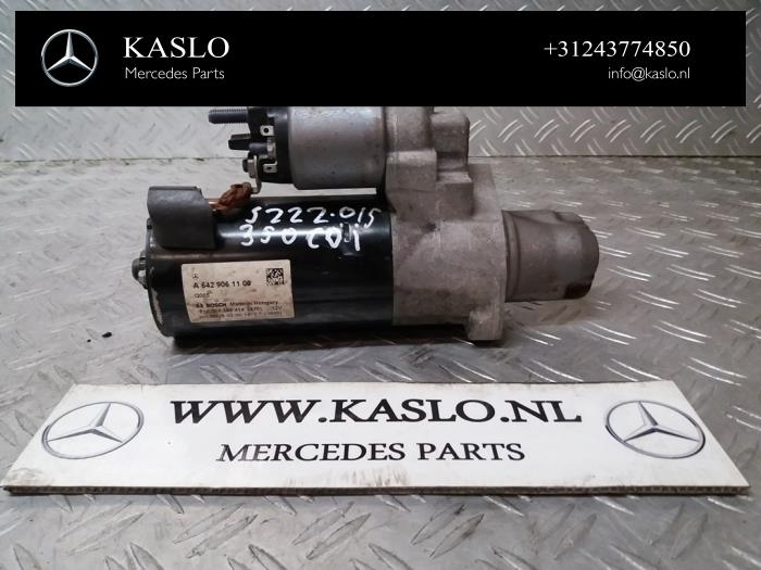 Gebruikte Startmotor Mercedes S (222.0/222.1) 3.0 S-350 BlueTEC, S-350d 24V Prijs € 100,00 Margeregeling aangeboden door kaslo auto parts