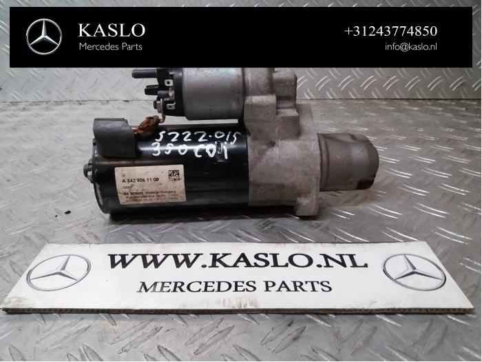 Gebruikte Startmotor Mercedes S (222.0/222.1) 3.0 S-350 BlueTEC, S-350d 24V Prijs € 100,00 Margeregeling aangeboden door kaslo auto parts