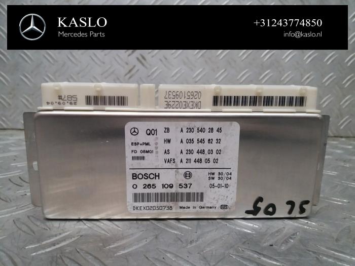 Esp computer van een Mercedes-Benz SL (R230) 3.7 SL-350 V6 18V 2005