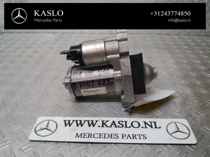 Gebruikte Startmotor Mercedes CLA Shooting Brake (118.6) 1.3 CLA-200 Turbo 16V Prijs € 75,00 Margeregeling aangeboden door kaslo auto parts