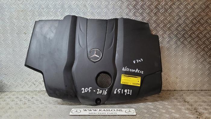 Motor Beschermplaat van een Mercedes-Benz C (C205) C-220d 2.2 16V BlueTEC 2016