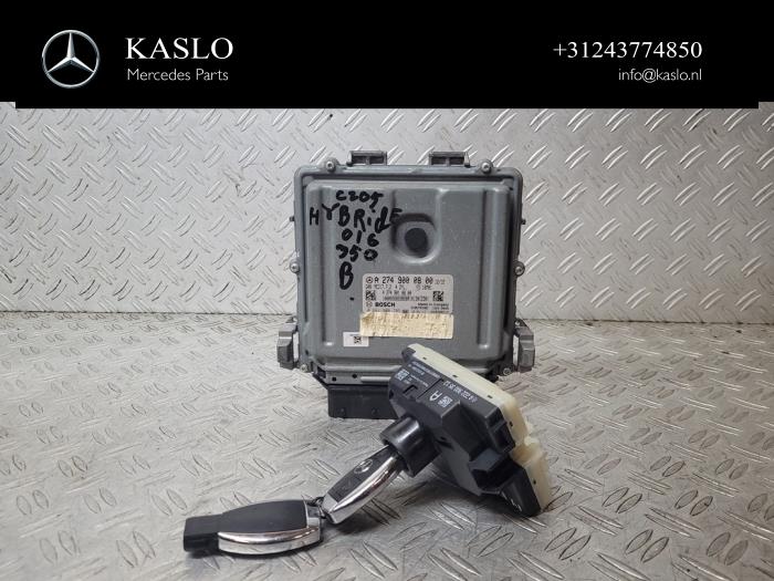 Gebruikte Kontaktslot + computer Mercedes C Estate (S205) C-350 e 2.0 16V Prijs € 350,00 Margeregeling aangeboden door kaslo auto parts