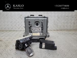 Gebruikte Kontaktslot + computer Mercedes C (W205) C-200 2.0 CGI 16V Prijs € 350,00 Margeregeling aangeboden door kaslo auto parts