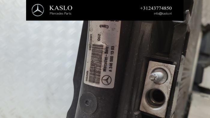 Intercooler van een Mercedes-Benz B (W246) 1.5 B-180 CDI,d 16V 2014