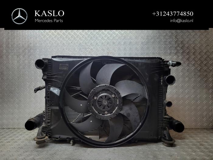 Gebruikte Fan Radiateur Mercedes SLK (R172) 1.8 250 16V BlueEFFICIENCY Prijs € 200,00 Margeregeling aangeboden door kaslo auto parts