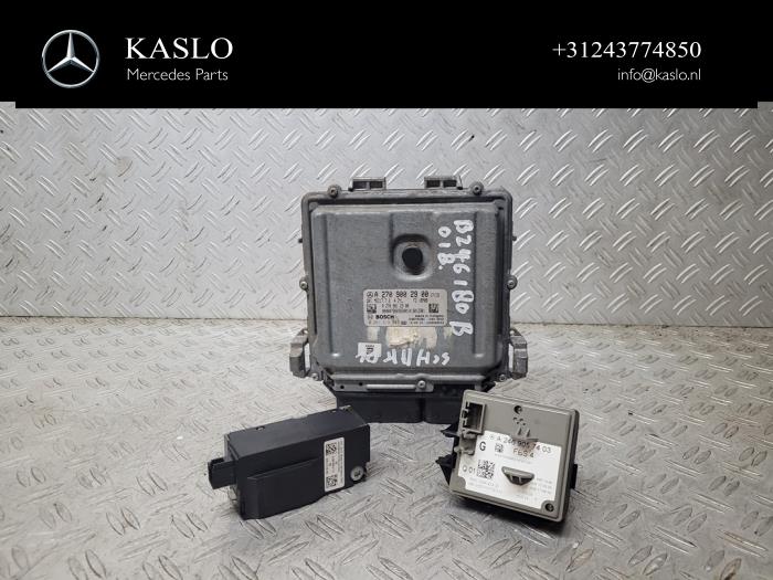 Gebruikte Kontaktslot + computer Mercedes B (W246/W242) 1.6 B-180 BlueEFFICIENCY Turbo 16V Prijs € 300,00 Margeregeling aangeboden door kaslo auto parts