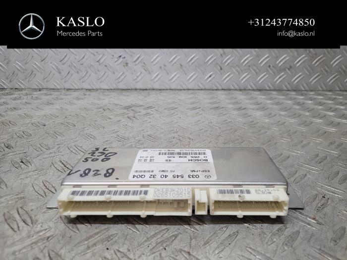 Esp computer van een Mercedes-Benz SL (R230) 5.0 SL-500 V8 24V 2004