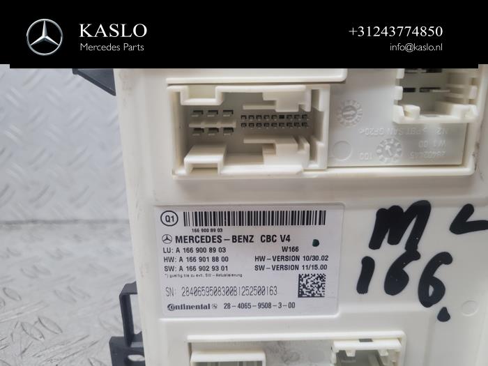 Sam module van een Mercedes-Benz ML III (166) 2.1 ML-250 CDI 16V BlueTEC 4-Matic 2012