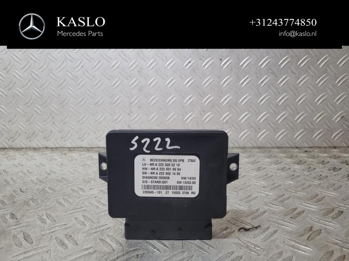 Gebruikte Computer Handrem Mercedes S (222.0/222.1) 3.0 S-350 BlueTEC, S-350d 24V Prijs € 50,00 Margeregeling aangeboden door kaslo auto parts