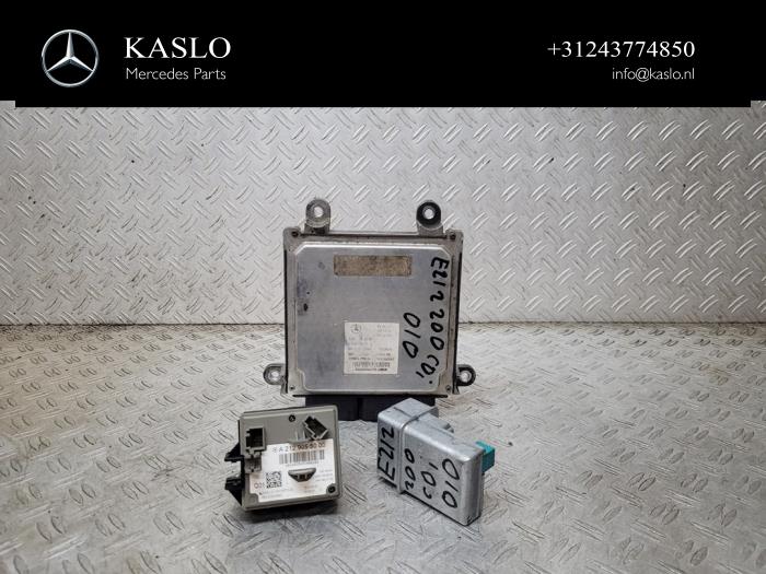 Gebruikte Kontaktslot + computer Mercedes E (W212) E-200 CDI 16V BlueEfficiency,BlueTEC Prijs € 300,00 Margeregeling aangeboden door kaslo auto parts