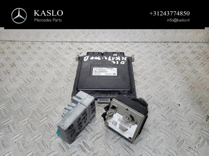 Gebruikte Contactslot + computer Mercedes SLK (R172) 1.8 200 16V BlueEFFICIENCY Prijs € 300,00 Margeregeling aangeboden door kaslo auto parts