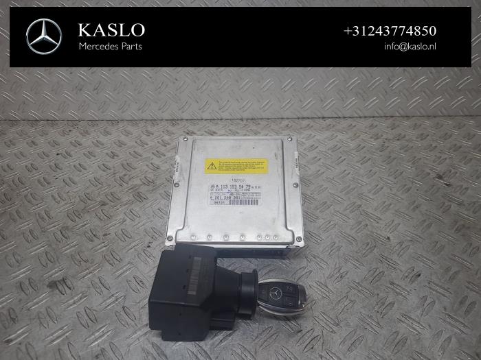 Gebruikte Contactslot + computer Mercedes SL (R230) 5.0 SL-500 V8 24V Prijs € 350,00 Margeregeling aangeboden door kaslo auto parts