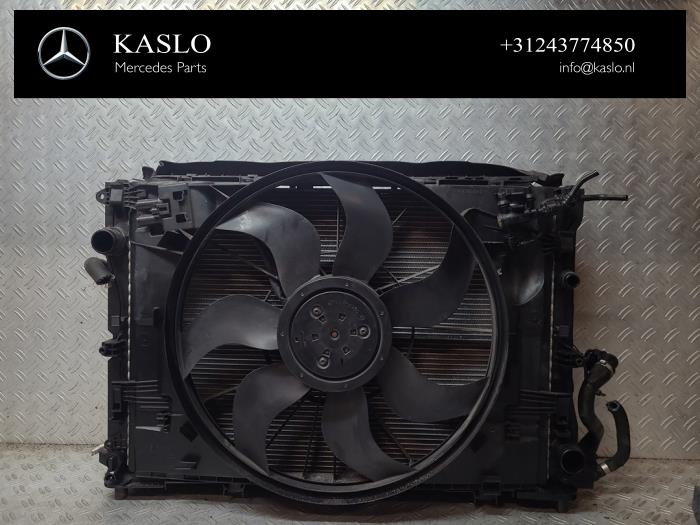 Gebruikte Radiateurfan Mercedes E (W213) E-220d 2.0 Turbo 16V Prijs € 250,00 Margeregeling aangeboden door kaslo auto parts