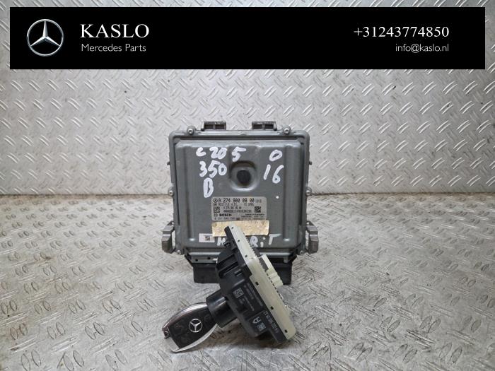 Gebruikte Kontaktslot + computer Mercedes C Estate (S205) C-350 e 2.0 16V Prijs € 350,00 Margeregeling aangeboden door kaslo auto parts