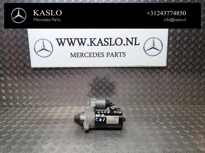 Gebruikte Startmotor Mercedes C (W204) 2.2 C-200 CDI 16V BlueEFFICIENCY Prijs € 50,00 Margeregeling aangeboden door kaslo auto parts