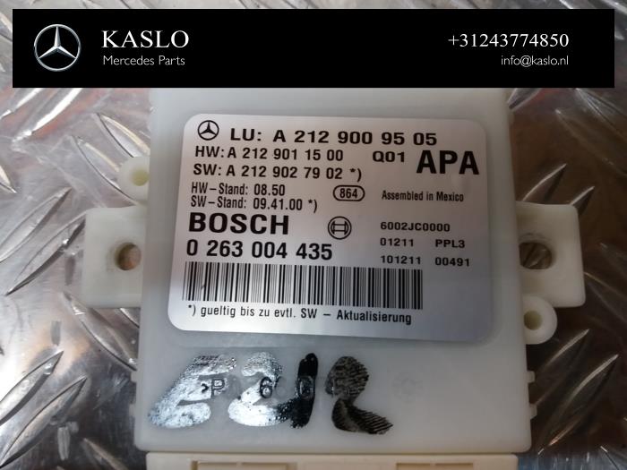 PDC Module van een Mercedes-Benz E Estate (S212) E-250 CDI 16V BlueEfficiency,BlueTEC 2010