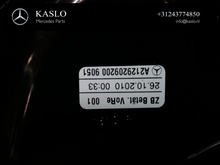 Diversen van een Mercedes-Benz E Estate (S212) E-250 CDI 16V BlueEfficiency,BlueTEC 2010