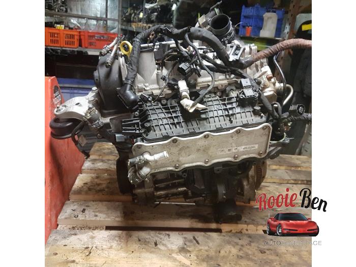Motor van een Skoda Fabia III (NJ3) 1.2 TSI 16V 2015