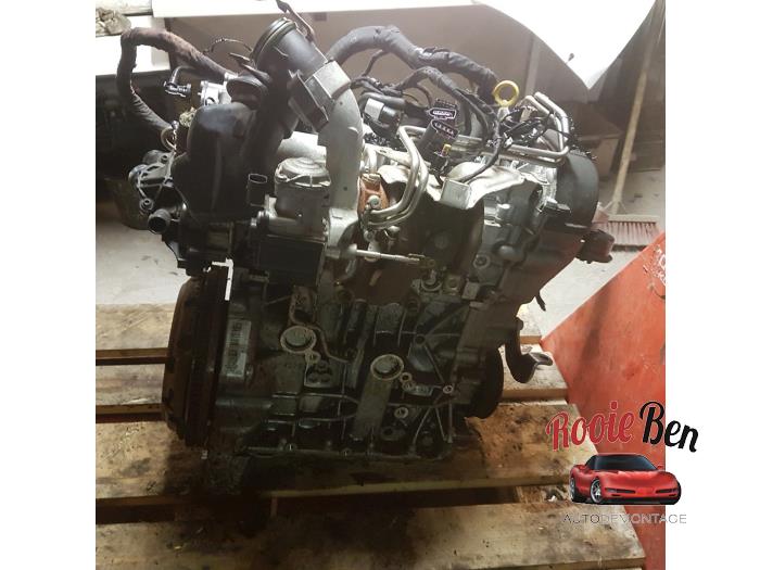 Motor van een Skoda Fabia III (NJ3) 1.2 TSI 16V 2015