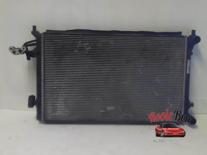 Gebruikte Radiateur Seat Leon (1P1) 2.0 FSI 16V Prijs € 25,00 Margeregeling aangeboden door Rooie Ben autodemontage