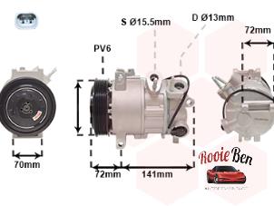 Nieuwe Aircopomp Jeep Patriot (MK74) 2.0 16V 4x4 Prijs € 302,50 Inclusief btw aangeboden door Rooie Ben autodemontage