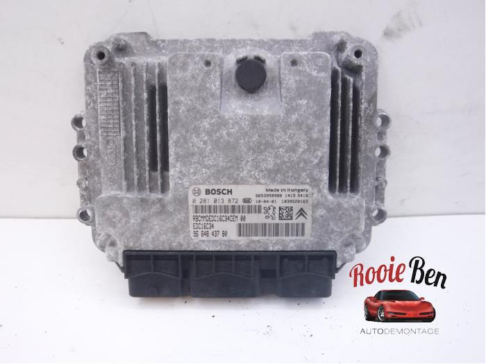Gebruikte Computer Motormanagement Citroen Berlingo Cinqspace, Multispace 1.6 Hdi 16V 90 Prijs € 100,00 Margeregeling aangeboden door Rooie Ben autodemontage