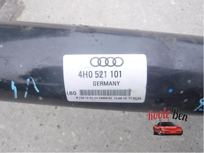 Tussenas van een Audi A8 (D4) 3.0 TDI V6 24V Quattro 2010