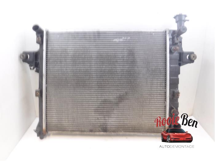 Gebruikte Radiateur Jeep Grand Cherokee (WG/WJ) 4.7i V-8 HO Prijs € 100,00 Margeregeling aangeboden door Rooie Ben autodemontage