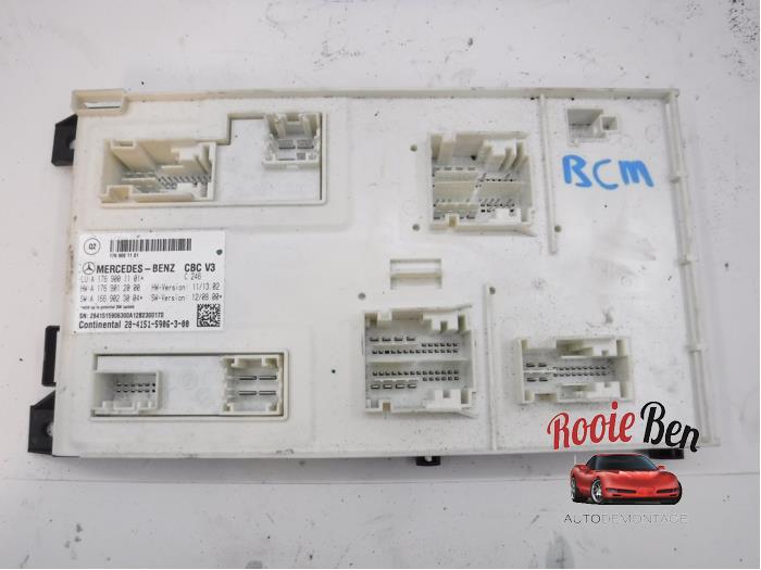 Gebruikte Bodycontrol Module Mercedes A (W176) 1.5 A-180 CDI, A-180d 16V Prijs € 40,00 Margeregeling aangeboden door Rooie Ben autodemontage
