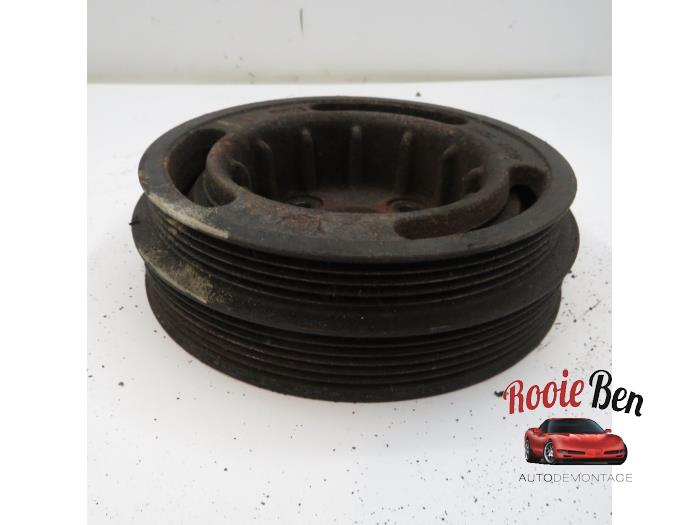 Gebruikte Krukas Poelie Chrysler Voyager/Grand Voyager (RG/RS) 2.5 CRD Prijs € 25,00 Margeregeling aangeboden door Rooie Ben autodemontage