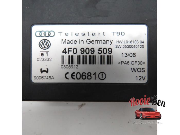 Kachelcomputer van een Audi Q7 (4LB) 3.0 TDI V6 24V 2007