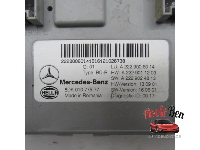 Computer Body Control van een Mercedes-Benz C (C205) C-63 S AMG 4.0 V8 Biturbo 2017