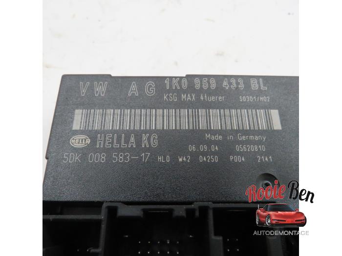 Computer Body Control van een Volkswagen Touran (1T1/T2) 1.9 TDI 105 Euro 3 2004