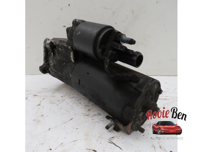 Startmotor van een Audi A4 Avant (B7) 2.0 TDI 16V 2007