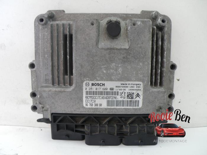 Gebruikte Computer Motormanagement Citroen C3 (SC) 1.6 HDi 92 Prijs € 25,00 Margeregeling aangeboden door Rooie Ben autodemontage