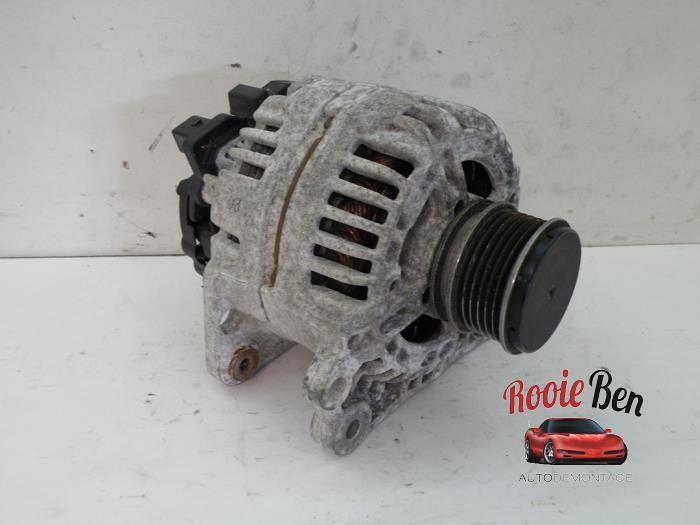 Gebruikte Alternator Volkswagen Polo IV (9N1/2/3) 1.4 TDI 70 Prijs € 25,00 Margeregeling aangeboden door Rooie Ben autodemontage