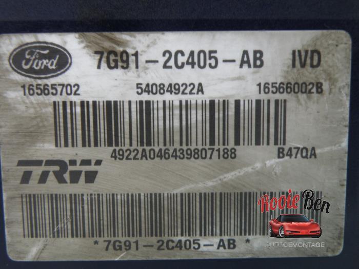 ABS Pomp van een Ford S-Max (GBW) 2.0 TDCi 16V 130 2007