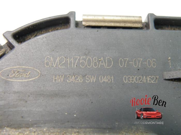 Ruitenwismotor+Mechaniek van een Ford S-Max (GBW) 2.0 TDCi 16V 130 2007