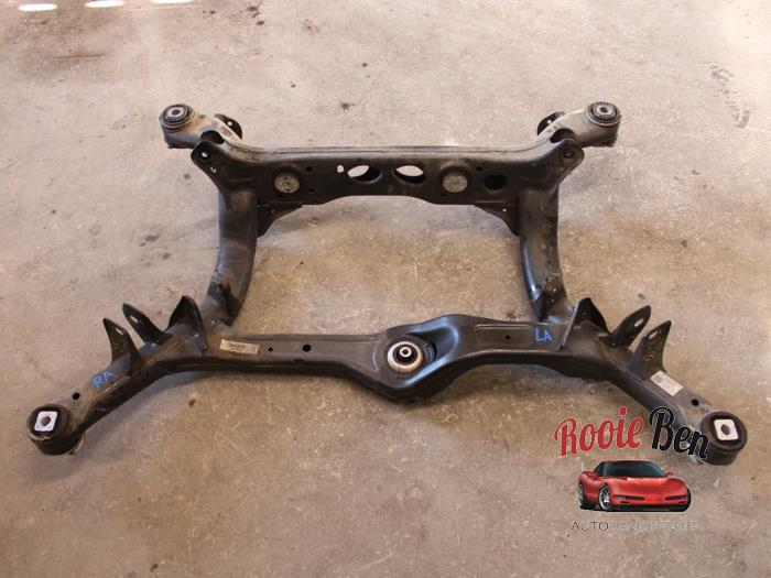 Subframe van een Porsche Macan (95B) 3.0 S Diesel V6 24V 2018