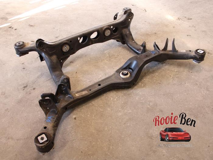 Subframe van een Porsche Macan (95B) 3.0 S Diesel V6 24V 2018