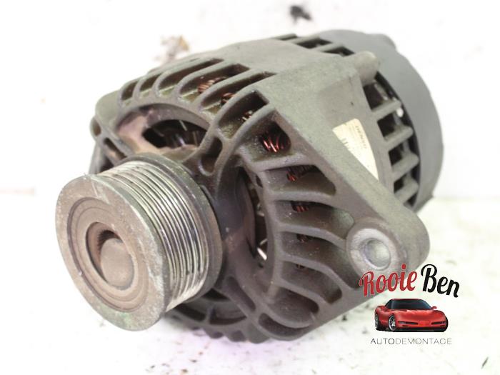 Gebruikte Alternator Fiat Doblo Cargo (223) 1.9 JTD Multijet Prijs € 25,00 Margeregeling aangeboden door Rooie Ben autodemontage