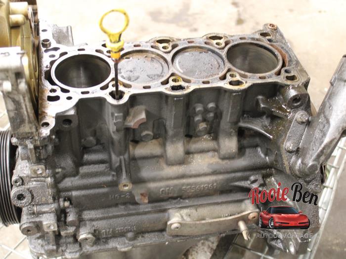 Motor Onderblok van een Opel Corsa D 1.2 16V ecoFLEX Bi-Fuel 2011