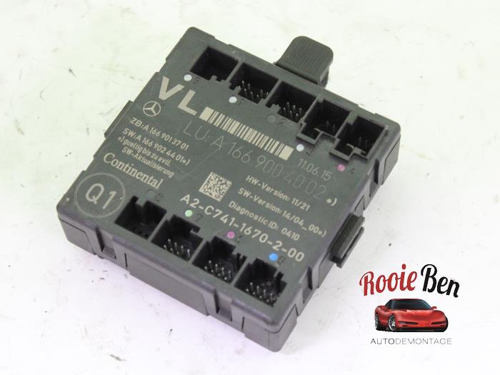 Gebruikte Module Centrale Deurvergrendeling Mercedes A (W176) 1.6 A-180 16V Prijs € 50,00 Margeregeling aangeboden door Rooie Ben autodemontage