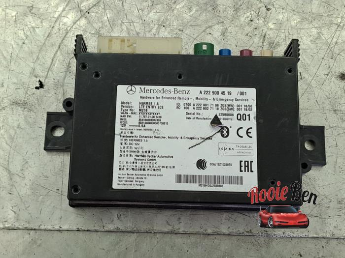 Gebruikte Bluetooth module Mercedes B (W246/W242) 2.2 B-220 CDI BlueEFFICIENCY,d 16V Prijs € 100,00 Margeregeling aangeboden door Rooie Ben autodemontage