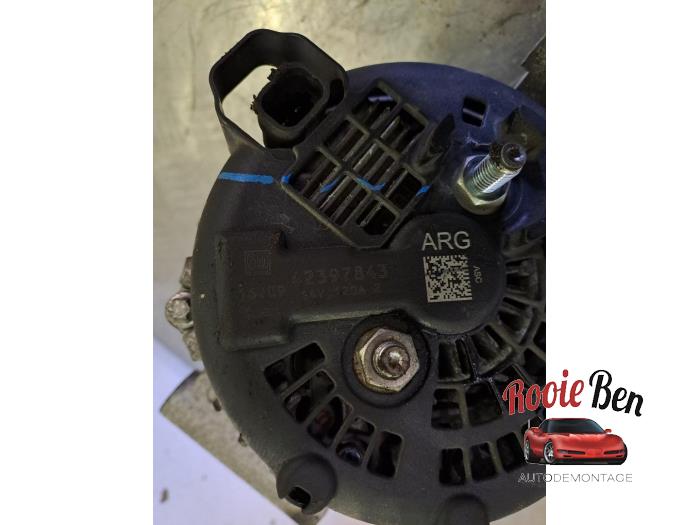 Gebruikte Dynamo Opel Karl 1.0 12V Prijs € 40,00 Margeregeling aangeboden door Rooie Ben autodemontage