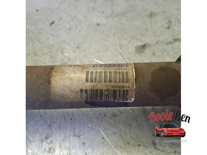 Aandrijfas rechts-voor van een Volvo V70 (BW) 1.6 T4 16V 2013