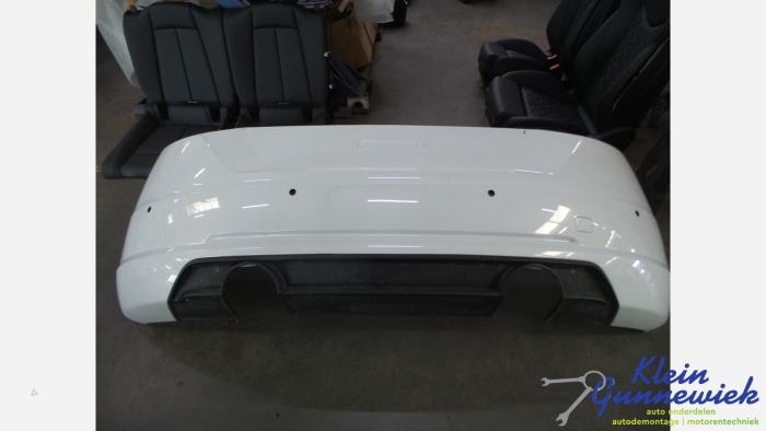 Achterbumper van een Audi TT 2017