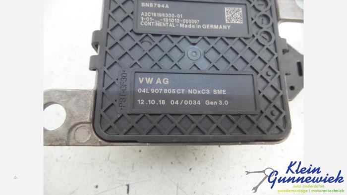 Lambda Sonde van een Volkswagen E-Golf 2019