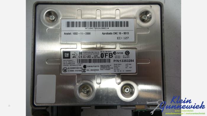Gebruikte Computer Diversen Opel Zafira Prijs € 22,00 Margeregeling aangeboden door Klein Gunnewiek Autodemontage & Motorentechniek